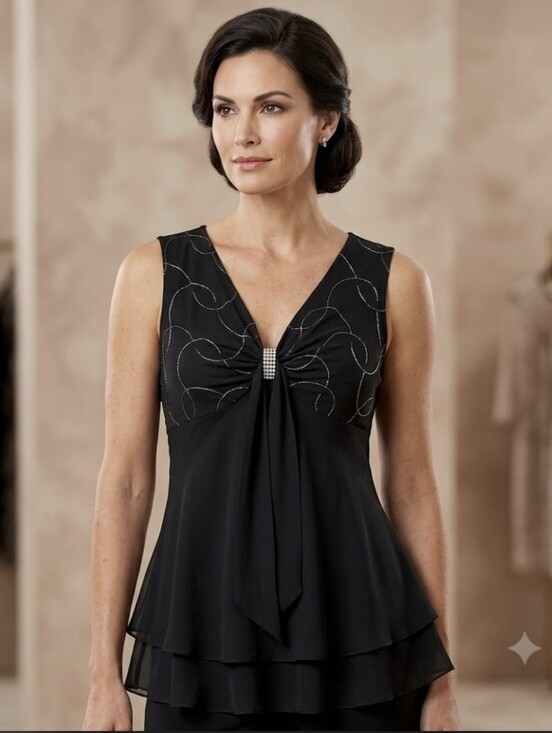 Dress Barn Tops - Dress Barn Sleeveless Blouse